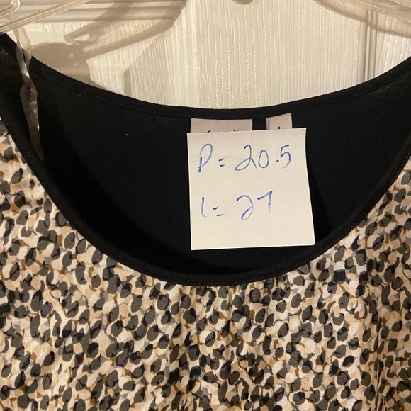 Kim Rogers Black and White Boxy Short Sleeve Blouse - Picture 5 of 5